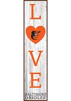 Baltimore Orioles 48 Inch Love Leaner Sign
