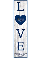 Tampa Bay Rays 48 Inch Love Leaner Sign