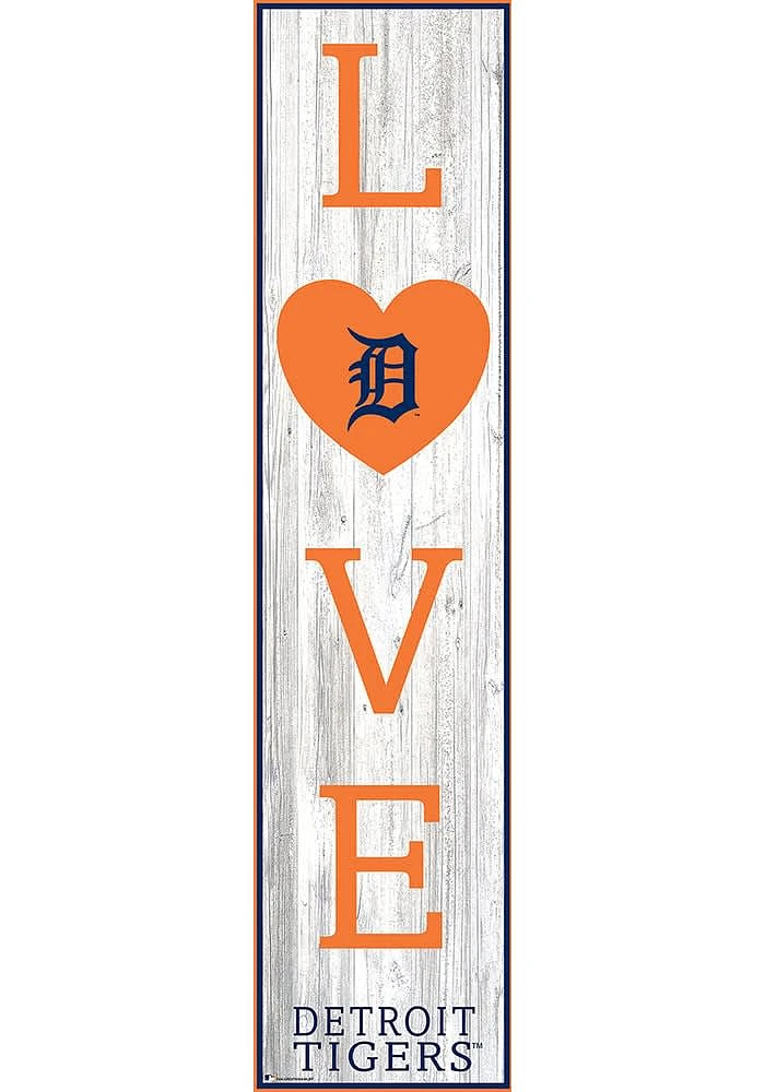 Detroit Tigers 48 Inch Love Leaner Sign