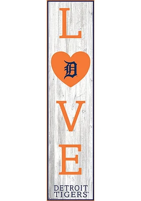 Detroit Tigers 48 Inch Love Leaner Sign
