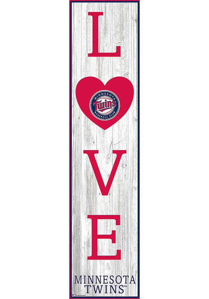 Minnesota Twins 48 Inch Love Leaner Sign