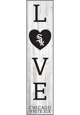 Chicago White Sox 48 Inch Love Leaner Sign