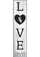 Chicago White Sox 48 Inch Love Leaner Sign