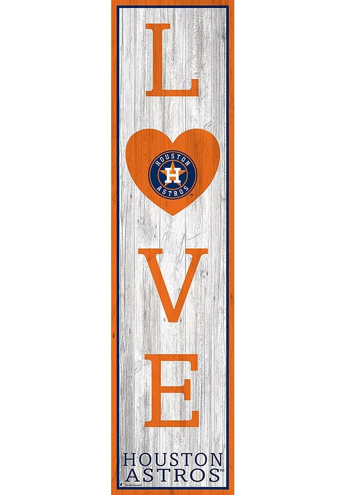 Houston Astros Inch Love Leaner Sign