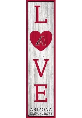 Arizona Diamondbacks Inch Love Leaner Sign