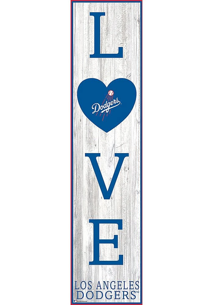 Los Angeles Dodgers 24 Inch Love Leaner Sign