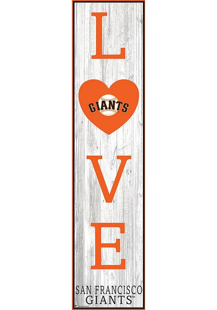 San Francisco Giants Inch Love Leaner Sign