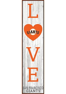 San Francisco Giants Inch Love Leaner Sign