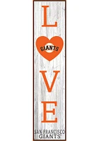 San Francisco Giants Inch Love Leaner Sign