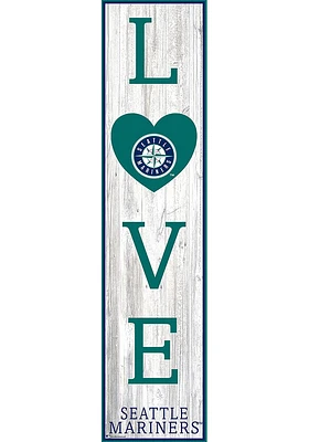 Seattle Mariners Inch Love Leaner Sign