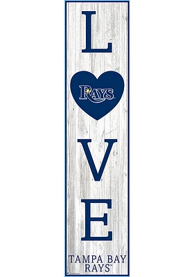 Tampa Bay Rays 24 Inch Love Leaner Sign