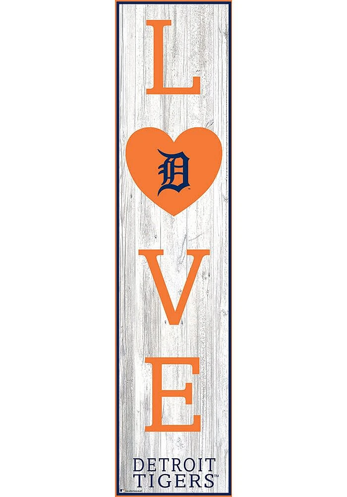 Detroit Tigers Inch Love Leaner Sign