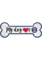 Minnesota Twins Dog Bone 6x12 Sign