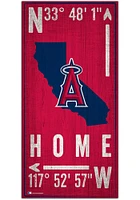 Los Angeles Angels Coordinate Sign