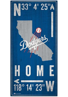 Los Angeles Dodgers Coordinate Sign