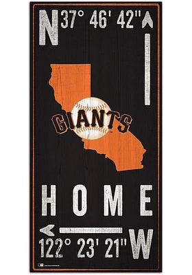 San Francisco Giants Coordinate Sign