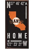 San Francisco Giants Coordinate Sign