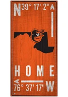 Baltimore Orioles Coordinate Sign