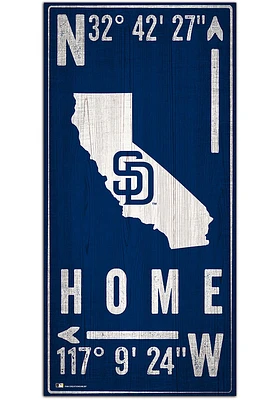 San Diego Padres Coordinate Sign