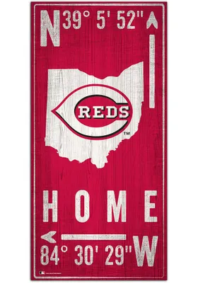 Cincinnati Reds Coordinate Sign