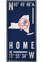 New York Yankees Coordinate Sign