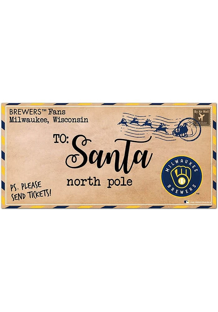 Milwaukee Brewers To Santa Decor