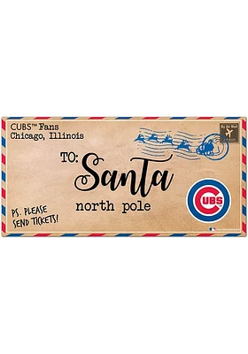 Chicago Cubs To Santa Decor