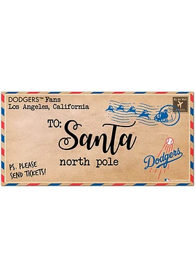 Los Angeles Dodgers To Santa Decor