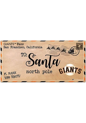 San Francisco Giants To Santa Decor