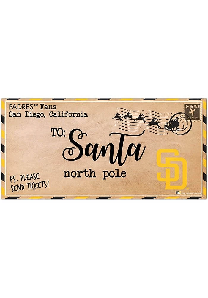 San Diego Padres To Santa Decor