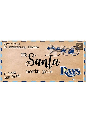 Tampa Bay Rays To Santa Decor