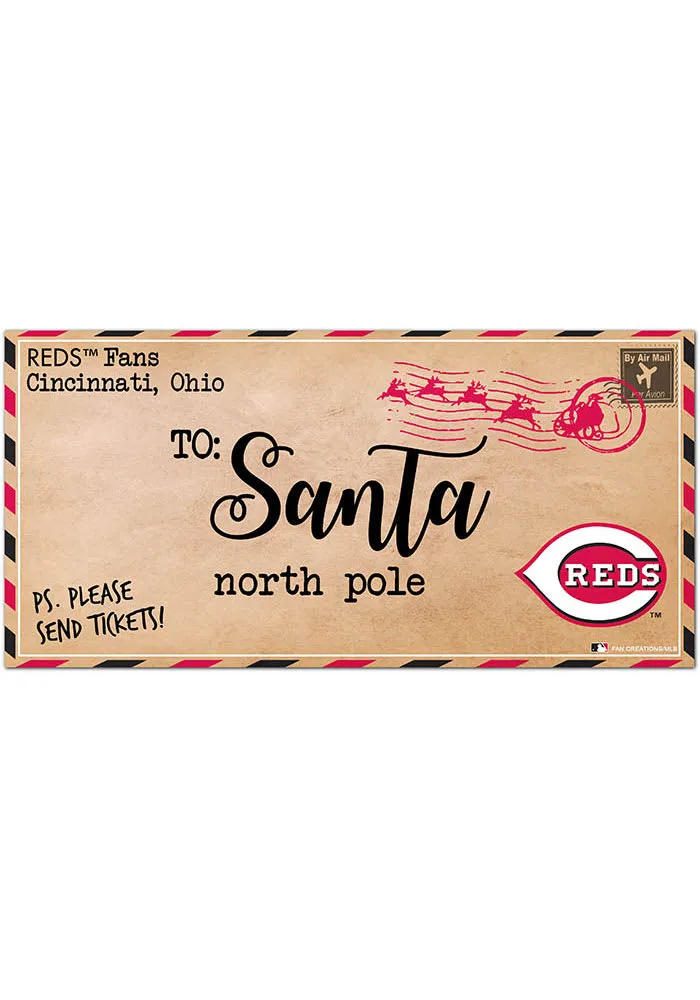 Cincinnati Reds To Santa Decor