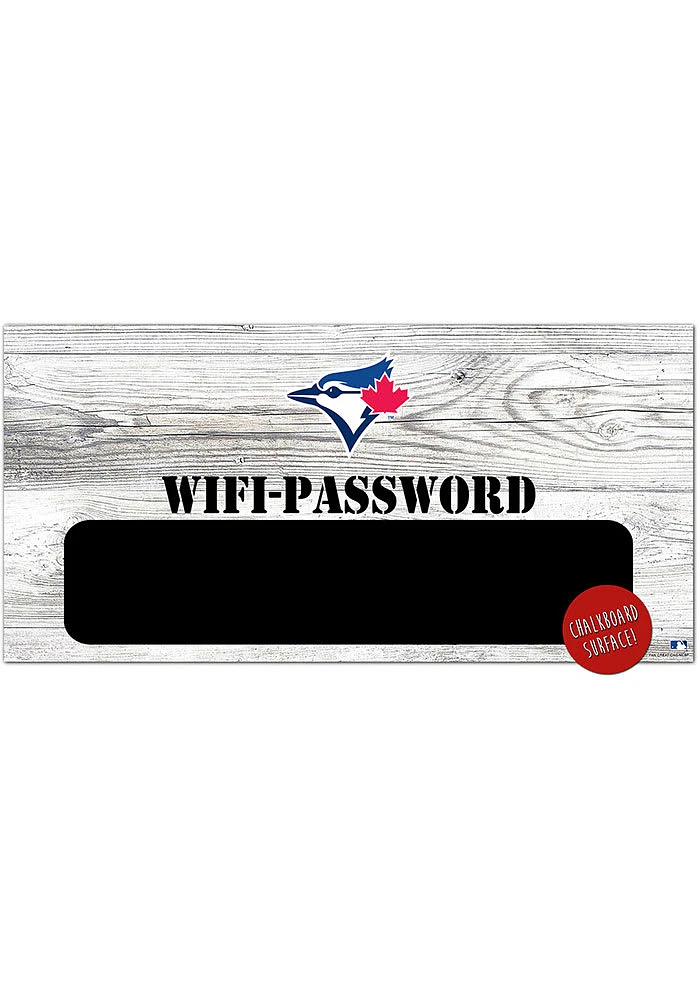 Toronto Blue Jays Wifi Password 6x12 Sign