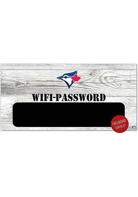 Toronto Blue Jays Wifi Password 6x12 Sign
