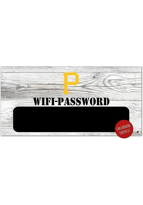 Pittsburgh Pirates Wifi Password 6x12 Sign