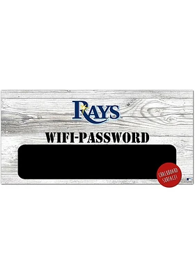 Tampa Bay Rays Wifi Password 6x12 Sign
