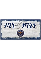 Houston Astros Script Mr and Mrs Sign