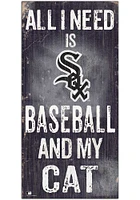 Chicago White Sox Baseball and My Cat Sign