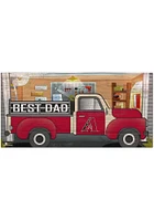 Arizona Diamondbacks Best Dad Truck Sign