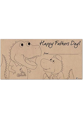 St Louis Cardinals Fathers Day Coloring Sign