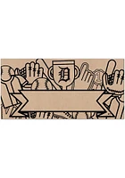 Detroit Tigers Banner Coloring Sign