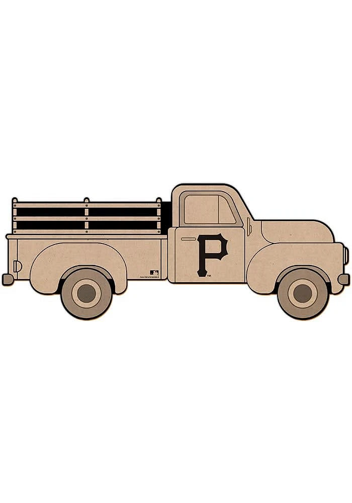 Pittsburgh Pirates Truck Coloring Sign