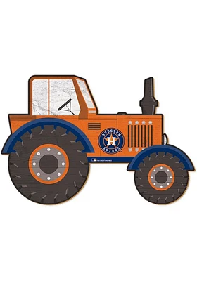 Houston Astros Tractor Cutout Sign