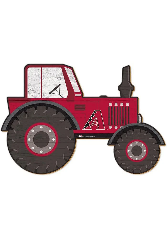 Arizona Diamondbacks Tractor Cutout Sign