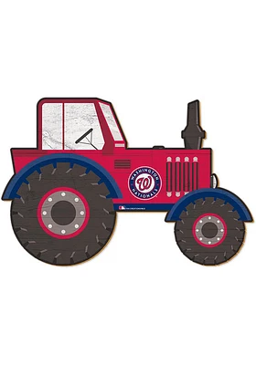 Washington Nationals Tractor Cutout Sign