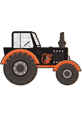 Baltimore Orioles Tractor Cutout Sign