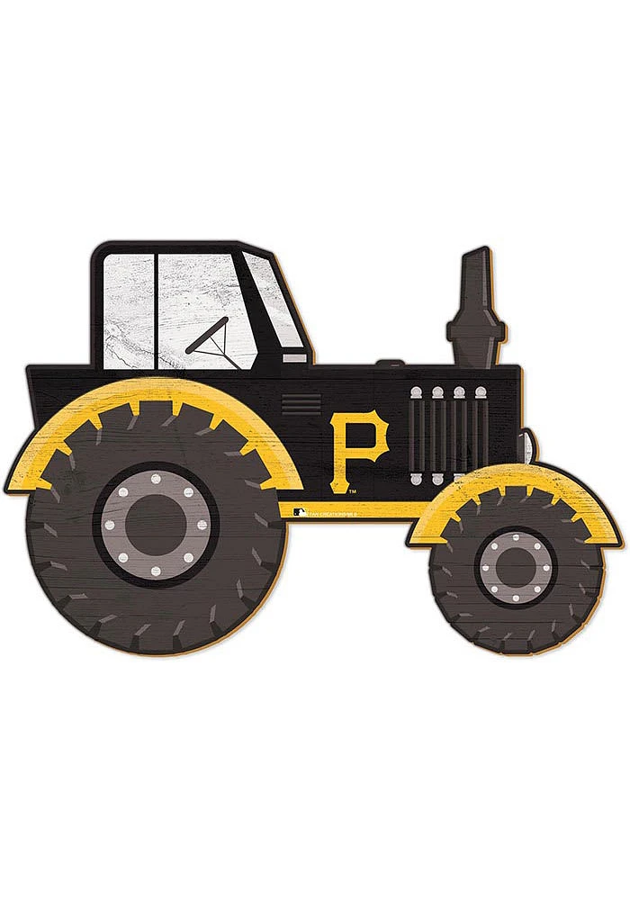 Pittsburgh Pirates Tractor Cutout Sign