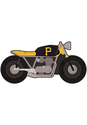 Pittsburgh Pirates Motorcycle Cutout Sign
