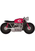 Cincinnati Reds Motorcycle Cutout Sign