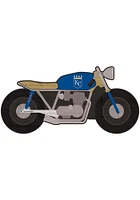 Kansas City Royals Motorcycle Cutout Sign - Blue